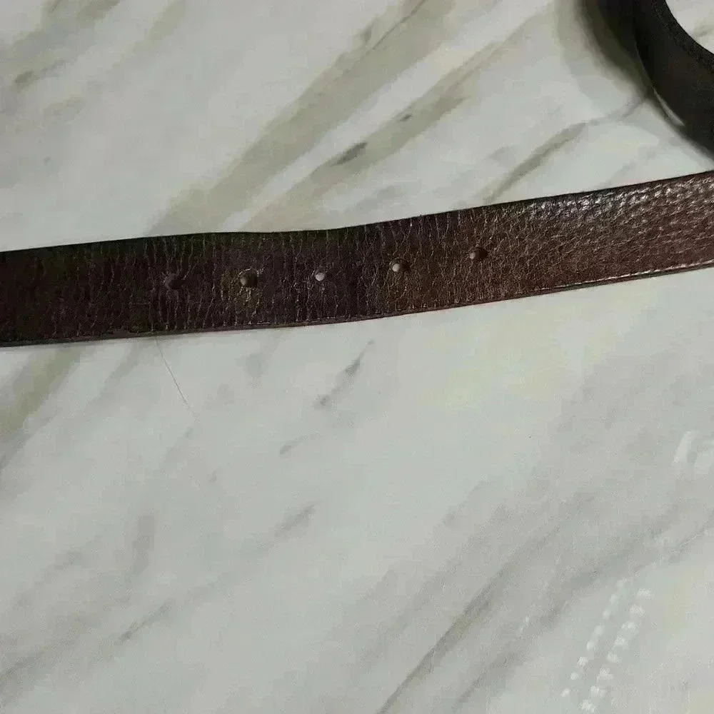 Dockers size 34 genuin leather belt mens - Picture 4 of 7